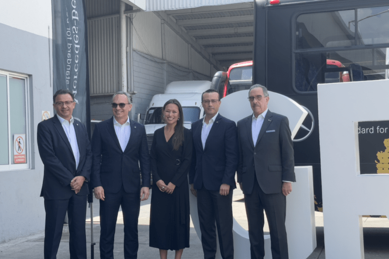 TAB Toluca inicia la comercialización de unidades Mercedes-Benz Autobuses